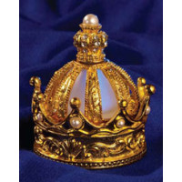 GOLDEN JEWELED CROWN